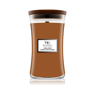 Woodwick Santal Myrrh Jar (Sandalwood and Myrrh) - 609.0 g