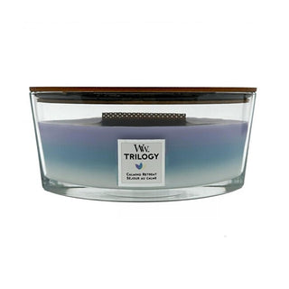 Woodwick Calming Retreat Trilogy Ship (quiet refuge) - Scented candle - 453.6 g