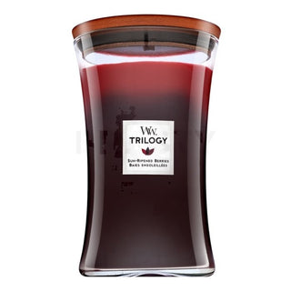 WoodWick Sun Ripened Berries Trilogy Vase 609 g — Candela Profumata