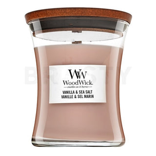 WoodWick Vaso Vanilla & Sea Salt 275 g — Candela Profumata