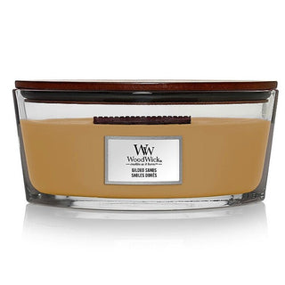 Woodwick Gilded Sands Loď (Golden Sands) - Scented Candle - 16 oz