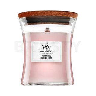 Woodwick Rosewood Candela Profumata 85 g — Candela Profumata