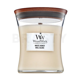 WoodWick White Honey 275 g — Candela Profumata