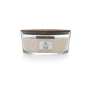 Woodwick White Honey Hearthwick 453 g — Candela Profumata