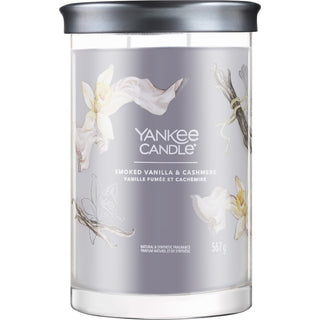 Yankee Candle Vanilje- og kasjmir Signature-glasslys - 567,0 g