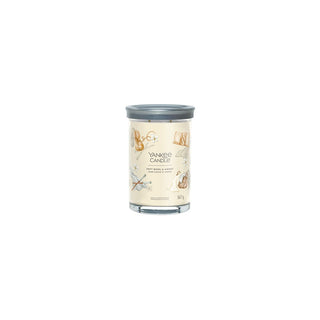 Yankee Candle Signature Morbida Lana e Ambra 567 g — Candela Tumbler
