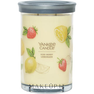 Yankee Candle Skleněná svíčka Iced Berry Lemonade Signature - 567,0 g