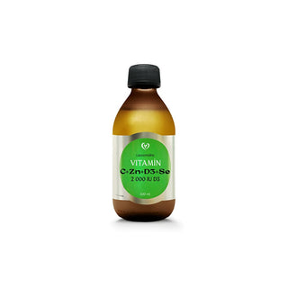 Zdravý svet Liposomales Vitamin C + D3 + Zink + Selen 200 ml
