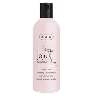 Ziaja Shampoing nettoyant hydratant Jeju (tous types de cheveux) - 300 ml