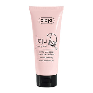 Ziaja Savon blanc pour le visage de Jeju 75 ml