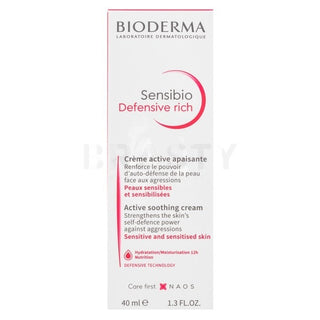 Bioderma Sensibio Active Rich Defensive Soothing Cream (sensitive skin) - 40ml
