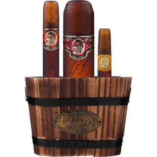Cuba Zestaw Jungle Tiger EDP 100ml, EDP 35ml i EDP 15ml