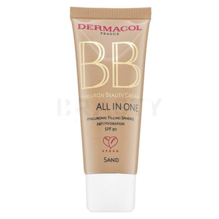 Dermacol BB 올인원 크림 히알루론산 SPF 30 30ml 샌드