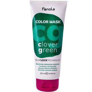 Fanola Mască colorantă Green Clover - 200ml