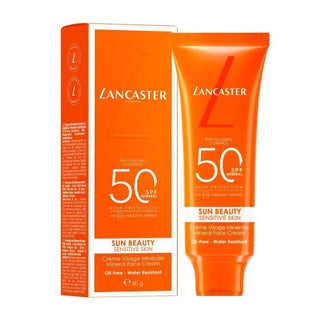 Lancaster Słoneczny Beauty Krem mineralny do twarzy do skóry wrażliwej SPF50 -50ml