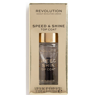 Makeup revolution Revolution Speed & Shine Top Coat - Nail Polish - 10ml