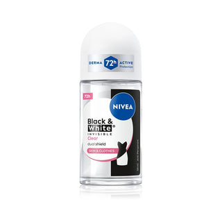 Nivea Invisible For Black & White 48h antiperspiranttipallo - 50 ml