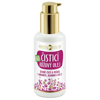 Purity vision Βιολογικό Λάδι Καθαρισμού Pink με αργκάν, jojoba και βιταμίνη Ε - 100ml