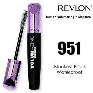 Revlon professional Máscara de cílios volumizadora - Volumétrica à prova d'água 9 ml 951 Blackest Black