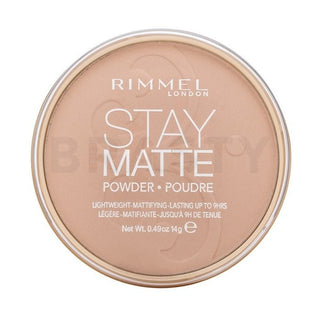 Rimmel Stay Matte - Pó Compacto Matte 14g 003 Brilho Pêssego