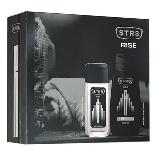 Str8 Rise Deodorante 85 ml e Gel doccia 250 ml — Kit regalo corpo