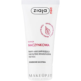 Ziaja Cremă de noapte fortifiantă pentru îngrijirea capilarelor 50 ml - Prevenirea venelor dilatate și a crăpăturilor 