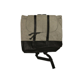 Calvin Klein, Calvin Klein, Fabric backpack, black/grey, laptop accessory, for men, 28 x 33 x 11 cm