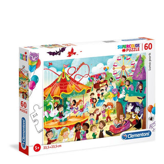 Clementoni Supercolor Luna Park 60 pezzi — Puzzle