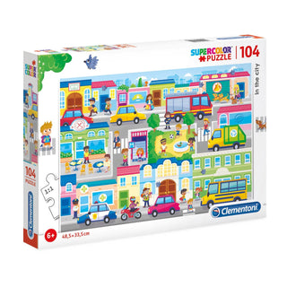 Clementoni In The City 104 pezzi — Puzzle