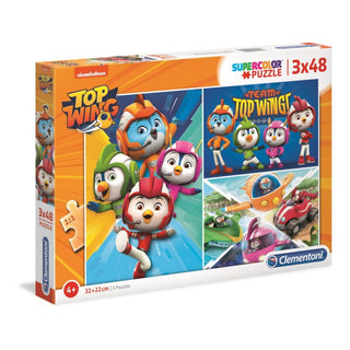 Clementoni Top Wings 3 x 48 pezzi — Puzzle