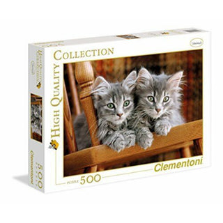Clementoni Collezione Alta Qualità Gattini 500 Pezzi — Puzzle