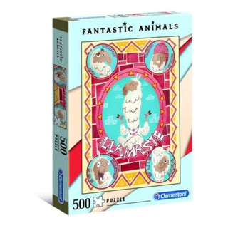 Clementoni Animali Fantastici Lama 500 Pezzi — Puzzle