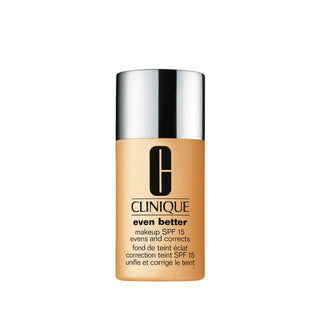 Clinique, كريم أساس سائل بلمسة نهائية طبيعية، لون WN 54، لون العسل والقمح، عامل حماية من الشمس 15، 30 مل
