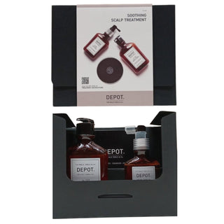 Depot مجموعة كيت G رقم 209 لوشن مهدئ 100 مل وشامبو مهدئ 250 مل للشعر - 200 علاج احترافي 
