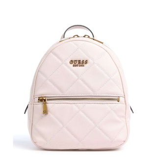 Guess, Abey, Synthetic Leather, Fabric Backpack, Shell, HWQB8558320, Women