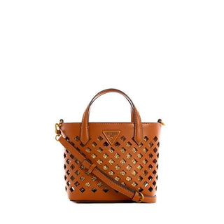 Guess, Aqua Mini Shopper, Fabric Bag, Brown, HWVB8566750, 23 x 17 x 8 cm
