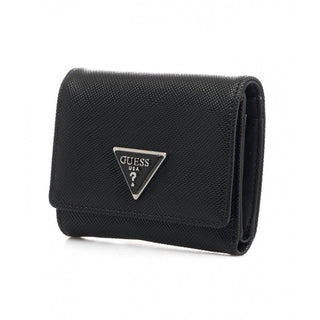 Guess, Cordelia, Stoffgeldbörse, SLG-Karte, SWEYG839544, schwarz, Damen