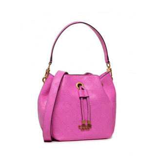 Guess, zanelle, konstläder, tygväska, Vivid Rose, PA849201, dam, 20,5 x 16/27,5 x 13,5 cm