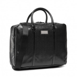 Guess, Leer, Laptoptas, Zwart, 40 x 30 x 9 cm, Heren