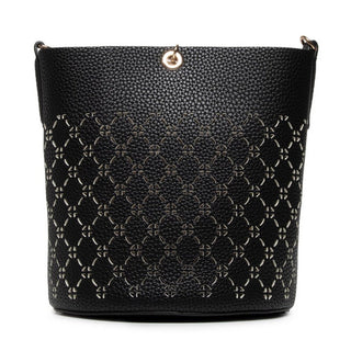 Guess Amara Women's Backpack Synthetic Leather Black 18x20x14 cm 