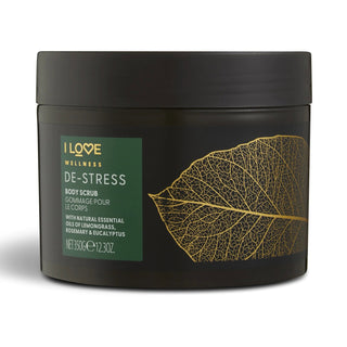 I Love, Wellness De-Stress, Vegansk, Exfolierande, Body Scrub, 350g