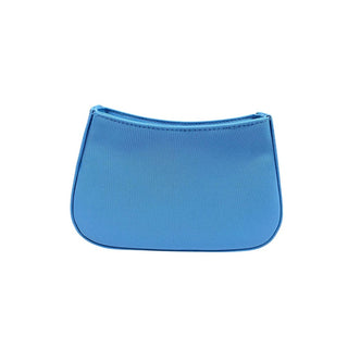 Lanvin, Lanvin, torba materiałowa, kosmetyki, turkusowa, damska, mała