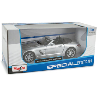 Maisto, Édition spéciale, coffret de jeu Cars, Mercedes Benz SLS AMG Roadster, MAI31272, pour enfants, 3 ans et plus