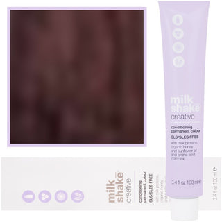 Milk Shake Creative 5.55M Mogano Castano Chiaro 100 ml — Tintura permanente per capelli