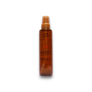 Nuxe, Aceite bronceador solar antiedad, FPS 30, 150 ml