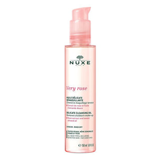 Nuxe, Very Rose, Reinigingsolie, voor het gezicht, 150 ml