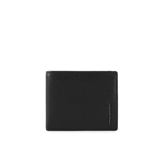 Piquadro, leather wallet, blue, for men