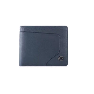 Piquadro, Leather wallet, Pu4518Aor, ultramarine blue, for men