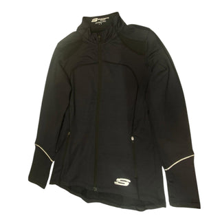 Skechers, Leia Mari Women's Sports Synthetic Jacket, Black, Size 12