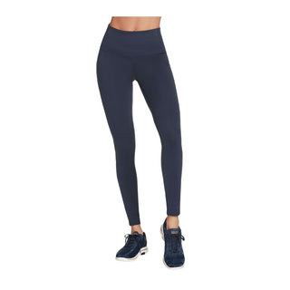 Skechers, GoWalk Women's Synthetic Sports Leggings, Dark Blue, Size 10